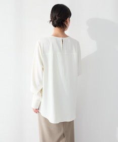 CRAFT STANDARD BOUTIQUE ＜セレモニー＞着脱可能/2WAYフリルカラーブラウス