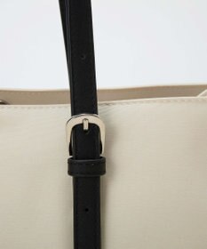 TOPKAPI 【Breath TOPKAPI】FRAME フレーム レザーベルト ワイド ミニ トートバッグ