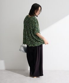 Green Parks 【WEB限定】アソート柄さらっとレーヨンブラウスⅡ
