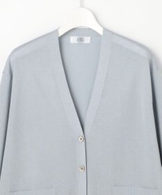 J.PRESS LADIES Vis/Pe スパーク ニット カーディガン