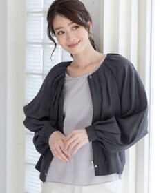 Tiaclasse 【新色追加・洗える】シアーブルゾン