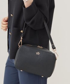 J.PRESS LADIES 【2way】レザー ショルダー バッグ