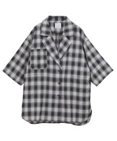 Green Parks チェック５分袖ジャケット