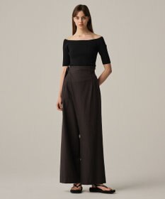 uncrave 【手洗い可】コットンリネンツイル パンツ（uncrave WHITE）