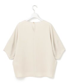 23区 L 【吸水速乾/UVカット/接触冷感】ストレッチジョーゼット ランタンスリーブ カットソー