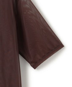 ICB L 【接触冷感・洗える】 チュールコンビ カットソー