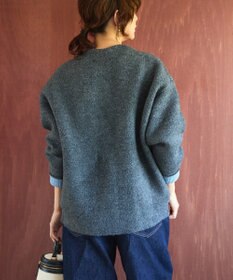 AMERICAN HOLIC ＶネックＷフェイスニットカーディガン