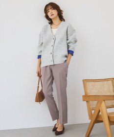 AMERICAN HOLIC ＶネックＷフェイスニットカーディガン