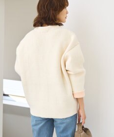 AMERICAN HOLIC ＶネックＷフェイスニットカーディガン