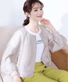 Tiaclasse 【新色追加・洗える】シアーブルゾン