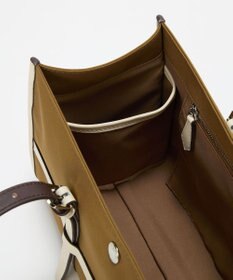 TOPKAPI 【Breath TOPKAPI】FRAME フレーム レザーベルト ワイド ミニ トートバッグ