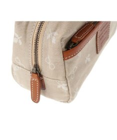 genten クロスパンチングインナースペース ポーチ