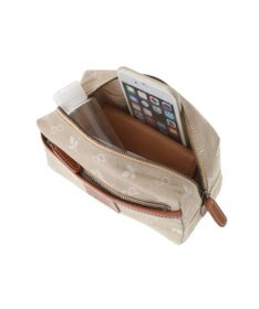 genten クロスパンチングインナースペース ポーチ