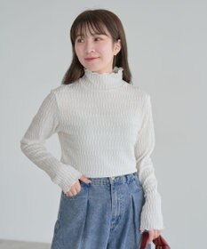 Green Parks ・Ｐｅｔｉｔ　Ｆｌｅｕｒ　ジャカードハイネックロンＴＥ