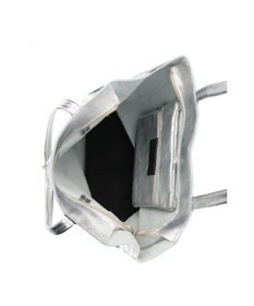 INTER-CHAUSSURES 【ANDREA CARDONE ITALI】メタリックレザートートバッグ