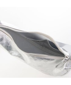 UNBILLION カシュカシュ cachecache / アシンメトリーメタリックショルダーバッグ