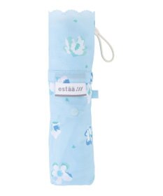 MOONBAT estaa 【耐風】折りたたみ傘 フォーリングフラワー UV