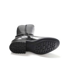 Pointer 本革ベルトデザイン 裏起毛 ロングブーツ