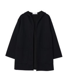 Green Parks ポンチフード付きカットカーディガン