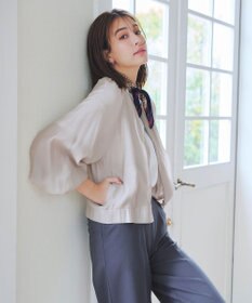 Tiaclasse 【新色追加・洗える】シアーブルゾン