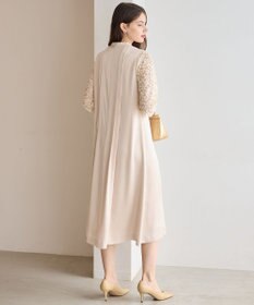 23区 【APPLAUDIR】ノーブルサテン レースコンビドレス