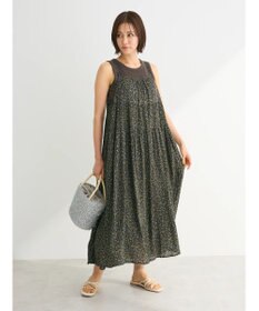 Green Parks 楊柳クレープボリュームキャミワンピース