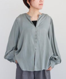 CRAFT STANDARD BOUTIQUE インド製 ボリュームスリーブブラウス