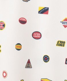 23区GOLF 【WOMEN】【UVケア/吸水速乾】マルチステッカープリント ポロシャツ