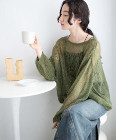 WEGO モヘアライクニットプルオーバー