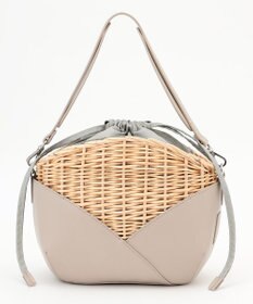 Y'SACCS 【ムック本掲載】ウィッカーバスケットショルダー