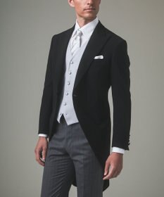 GOTAIRIKU 【WEAR BLACK】レギュラーカラー ダブルカフス ドレスシャツ