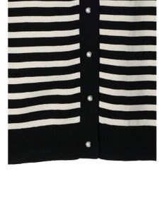 AMERICAN HOLIC エコカルットボーダークルーネックカーディガン