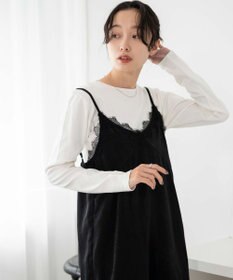 WEGO ラインストーンドットロンT