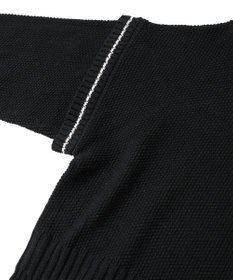 earth music&ecology 【洗濯機洗い可 / 選べる丈】アンチピリングC/A選べる丈配色ニット