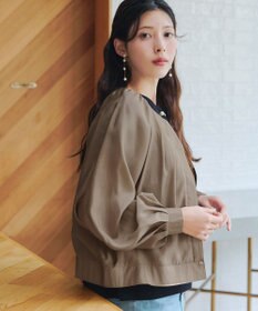 Tiaclasse 【新色追加・洗える】シアーブルゾン