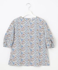 J.PRESS LADIES L 【洗える】LIBERTY ギャザースリーブ 5分袖 ブラウス
