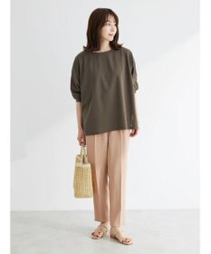 Green Parks ジョーゼットドルマンカットプルオーバー