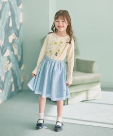 組曲 KIDS 【150-160㎝】オシバナクローバー Tシャツ