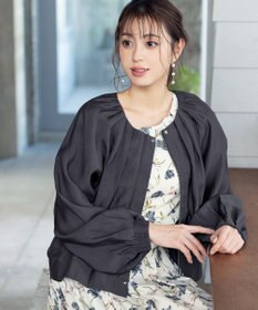 Tiaclasse 【新色追加・洗える】シアーブルゾン