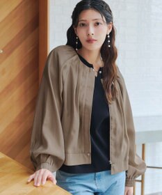 Tiaclasse 【新色追加・洗える】シアーブルゾン