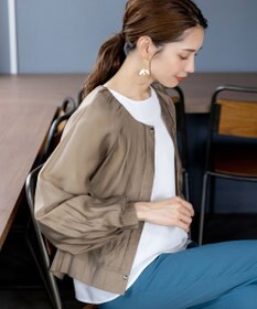 Tiaclasse 【新色追加・洗える】シアーブルゾン