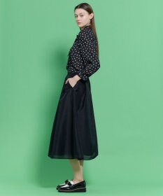 TOCCA PROMISE RIBBON ROSETTE ドット柄ブラウス