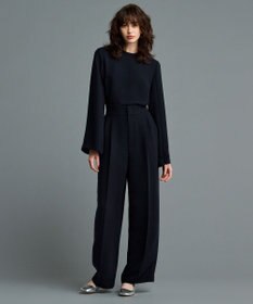 uncrave 【防しわ・洗濯機洗い可】ウォッシャブル ダブルクロス ワイドパンツ（uncrave STANDARD）