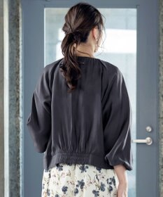 Tiaclasse 【新色追加・洗える】シアーブルゾン