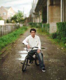 SHARE PARK MENS 【UVケア・吸水速乾・ストレッチ・軽量 】エンブレムポロTシャツ（L・XLサイズ）