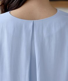 Tiaclasse L 【洗える】フリル付きパフスリーブチュニック