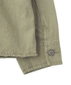 earth music&ecology 【綿100％】ノーカラーカバーオール