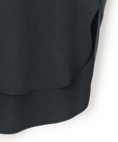 ICB 【洗える】 フィブリルツイル ロングシャツ