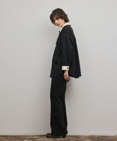 GRACE CONTINENTAL スウェットライクニットパンツ