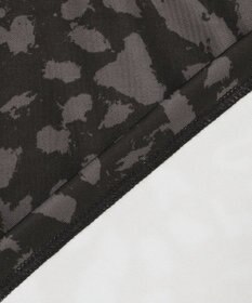 PW CIRCULUS 【WOMEN】【ストレッチ/UVケア】アニマルプリント ロゴ モックネック シャツ